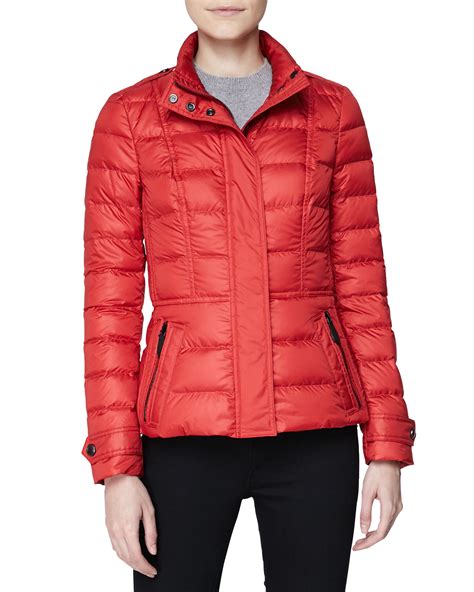 burberry short puffer coat|Burberry puffer coat sale.